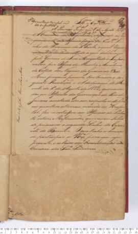 Autógrafo da Resolução de 16-07-1827 sobre a Declaração de extensividade a metade dos respectivos soldos à Oficiais Ativos e Reformados