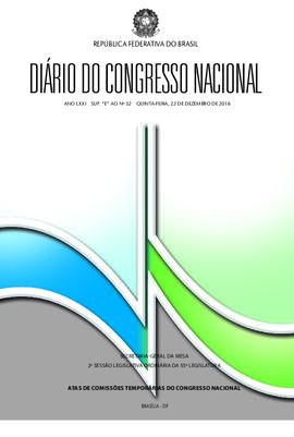 Suplemento E ao DCN 32, de 22 de dezembro de 2016.