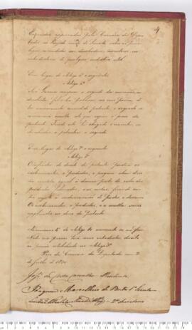 Autógrafo de 02-07-1830 sobre os Privilégios concedidos aos inventores de qualquer indústria útil