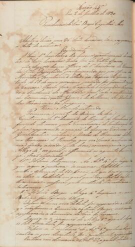 Ata da 45ª Sessão do dia 02-07-1830