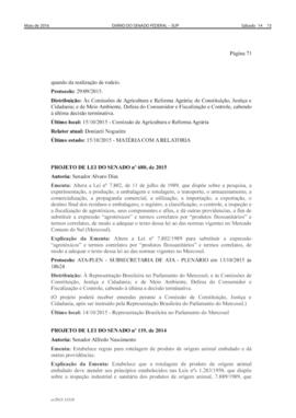 Suplemento ao DSF 65, de 12 de maio de 2016. Parte 2.