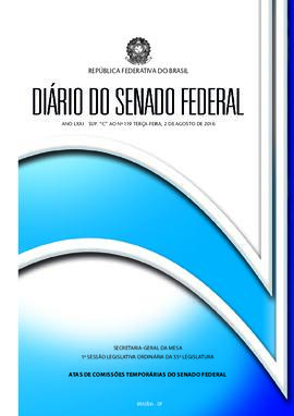Suplemento C ao DSF 119, de  2 de agosto de 2016.