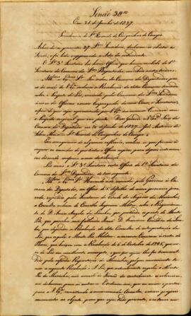 Ata da 38ª Sessão do dia 21-06-1827