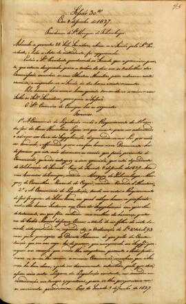 Ata da 30ª Sessão do dia 09-06-1827