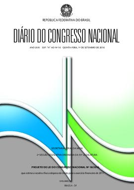 Suplemento A ao DCN 16, de 1º de setembro de 2016. Volume 1. Item 1