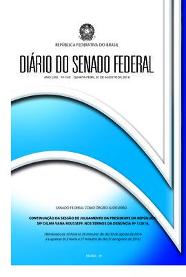 DSF 140, de 31 de agosto de 2016.