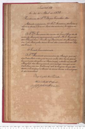 Ata da 14ª Sessão do dia 30-04-1829