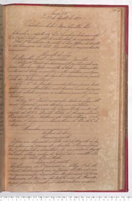 Ata da 87ª Sessão do dia 27-08-1829