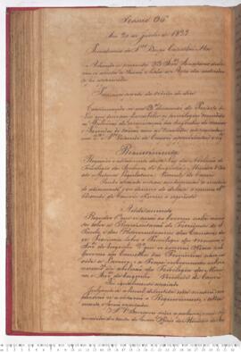 Ata da 36ª Sessão do dia 20-06-1829