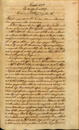Ata da 39ª Sessão do dia 23-06-1827
