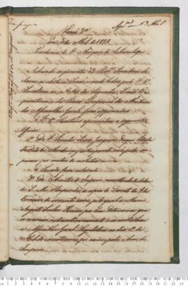 Ata da 2ª Sessão do dia 03-04-1829