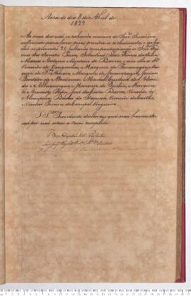 Ata da Sessão do dia 08-04-1829