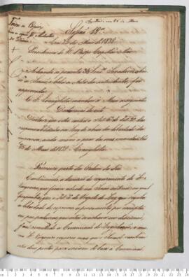 Ata da 19ª Sessão do dia 25-05-1829