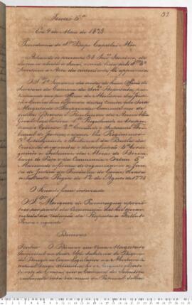 Ata da 6ª Sessão do dia 09-05-1829