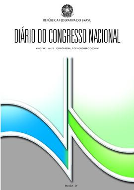 DCN 25, de 03 de novembro de 2016.