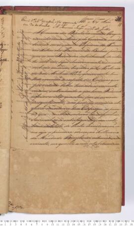 Autógrafo da Resolução de 21-06-1827 sobre o Requerimento de aumento do ordenado de Professores Públicos de Primeiras Letras