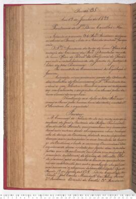 Ata da 35ª Sessão do dia 19-06-1829
