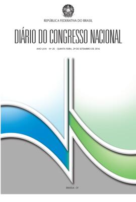 DCN 20, de 29 de setembro de 2016.