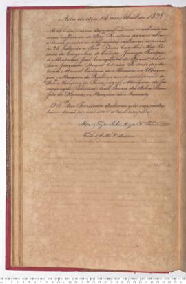 Ata da Sessão do dia 14-04-1829