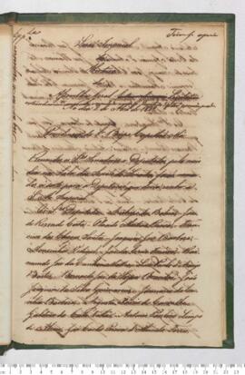 Ata da Sessão Imperial de Abertura da Assembleia Geral Extraordinária Legislativa do dia 02-04-1829