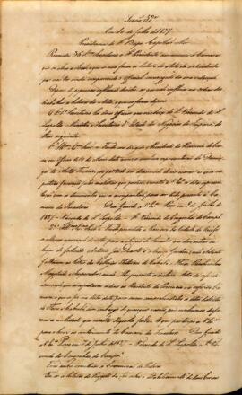 Ata da 52ª Sessão do dia 10-07-1827